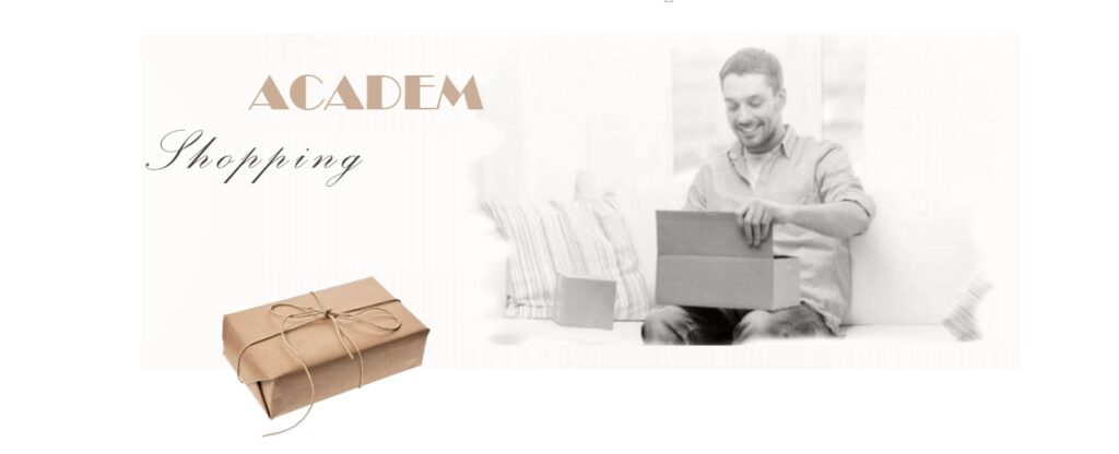 Hero section design - Academ Shopping