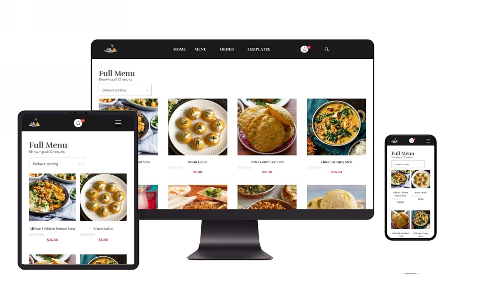 Responsive design - desktop, tablet, mobile